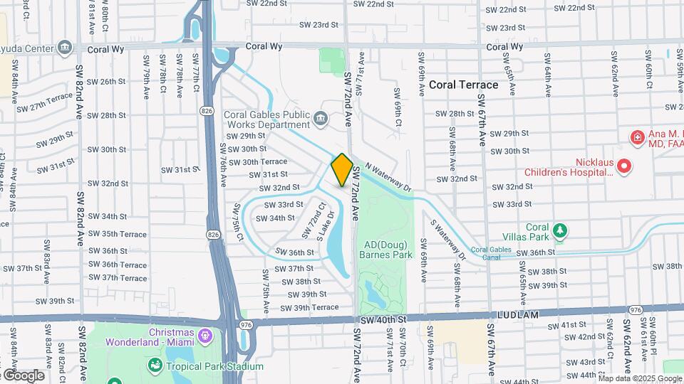 7222 SW 34th St Map and Location Details