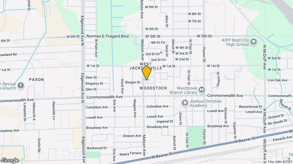 3137 Kingston St Map and Location Details