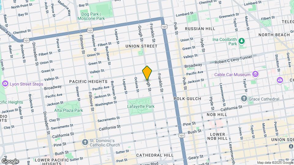 1901 Pacific Ave Mapa y Detalles de la Ubicación