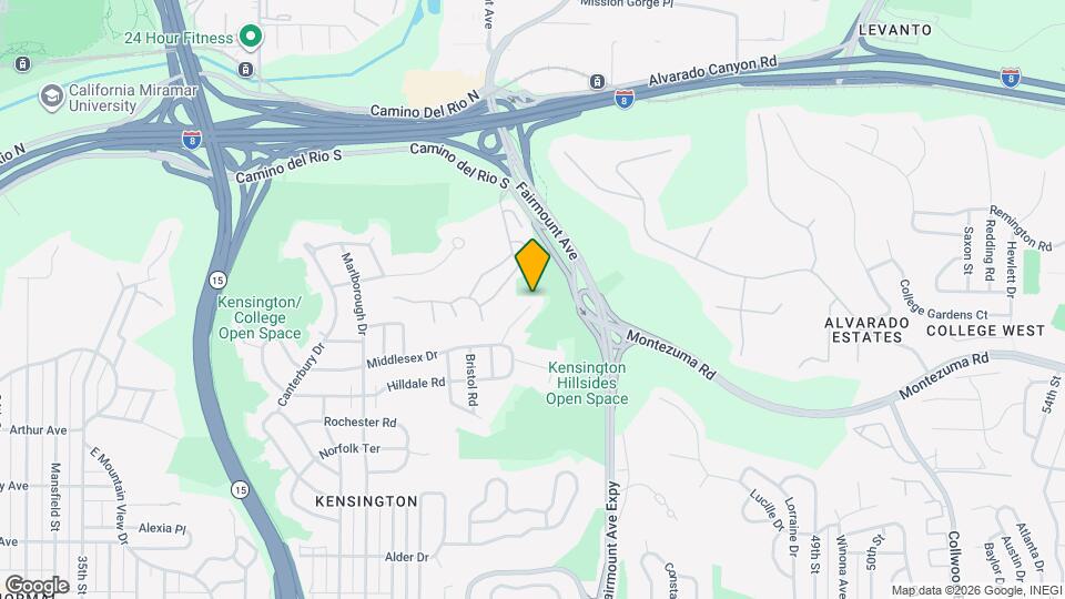4388 Middlesex Dr Map and Location Details
