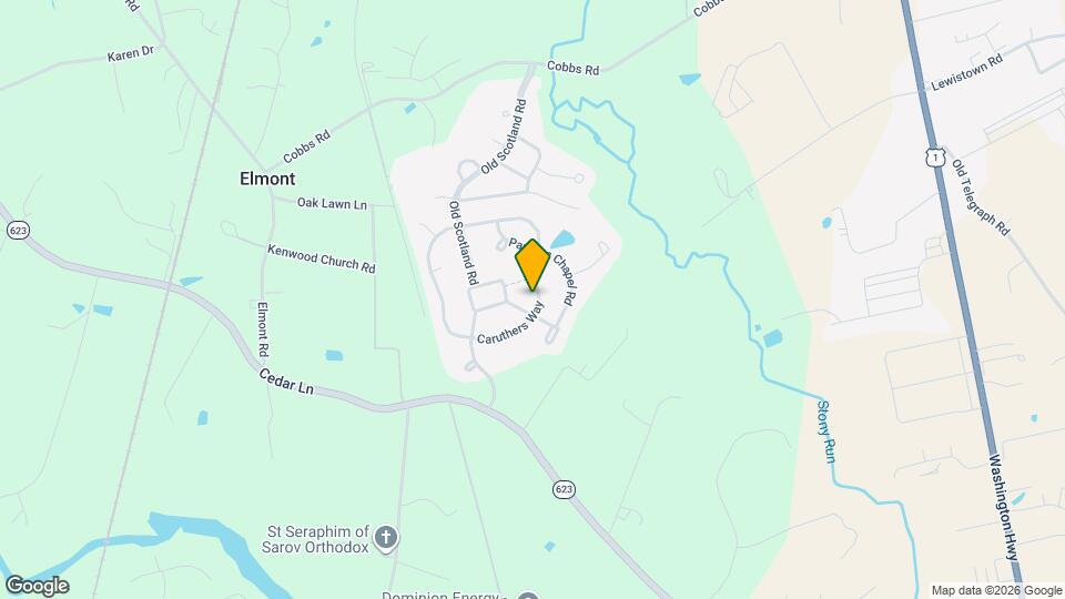 11416 Caruthers Way Mapa y Detalles de la Ubicación