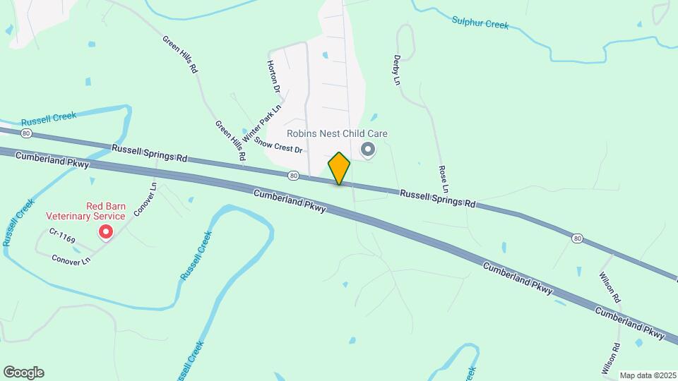 2575 Russell Springs Rd Map and Location Details