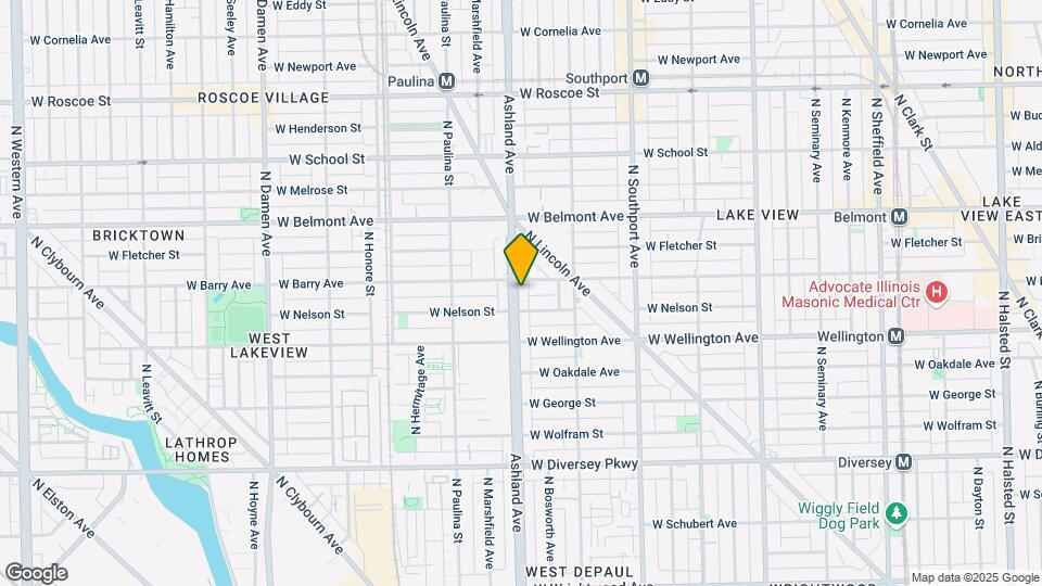 3049 N Ashland Ave Map and Location Details