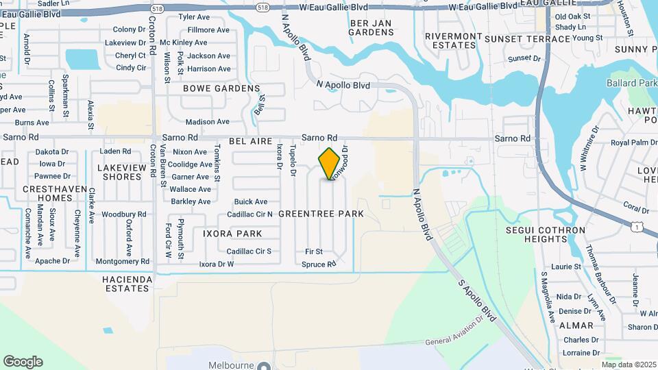 746 Ironwood Dr Map and Location Details