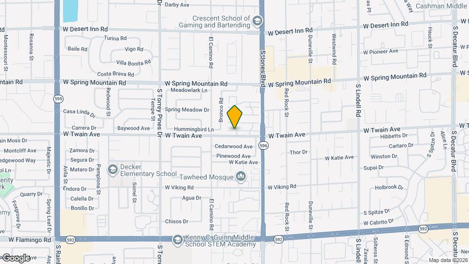 6211 Meadow Haven Ln Map and Location Details