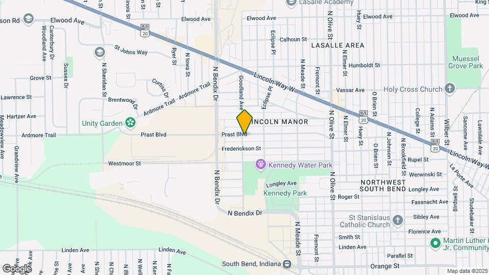 2924 Prast Blvd Map and Location Details