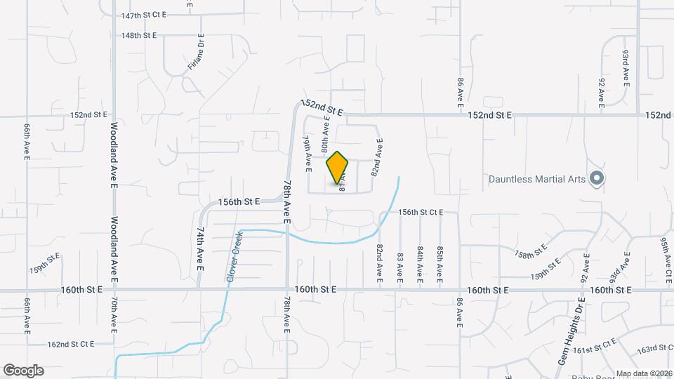 15528 81 Ave E Map and Location Details