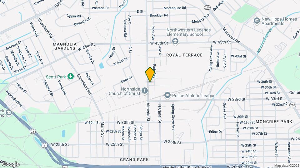 Jacksonville Fourplex Map and Location Details