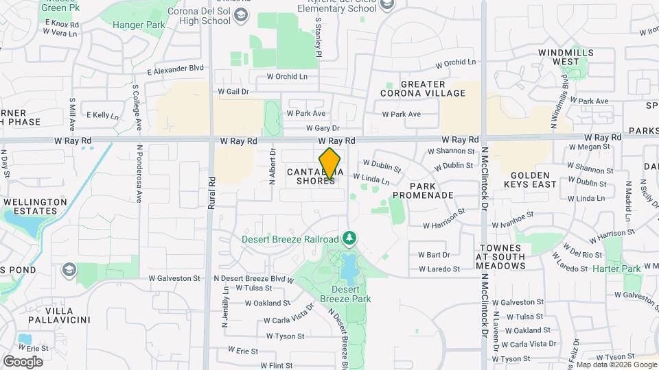 4568 W Ivanhoe St Map and Location Details