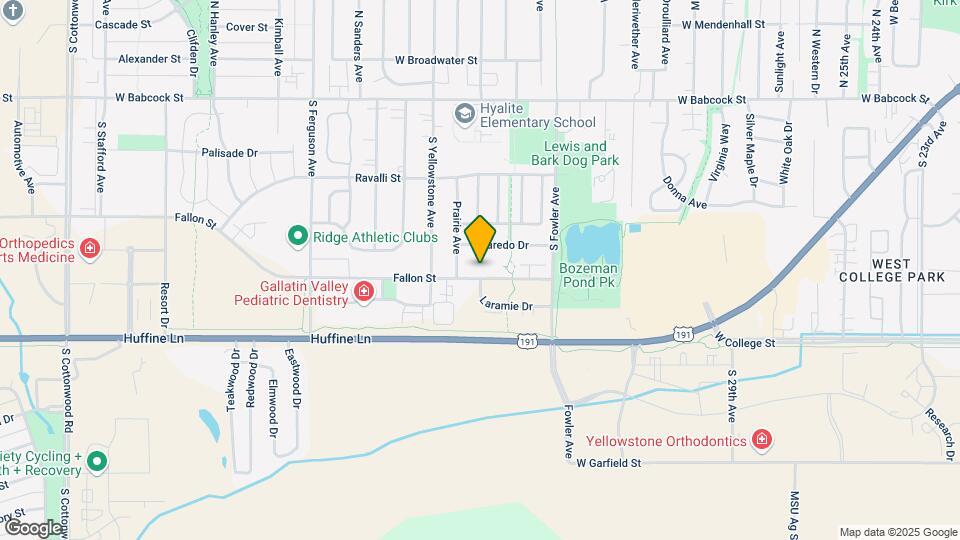 3505D Fallon Dr Map and Location Details