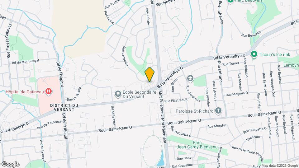 621 La Vérendrye Boul O Map and Location Details