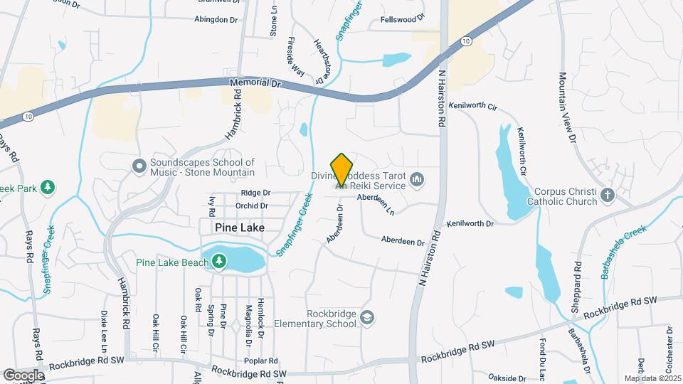 4610 Aberdeen Ln Map and Location Details