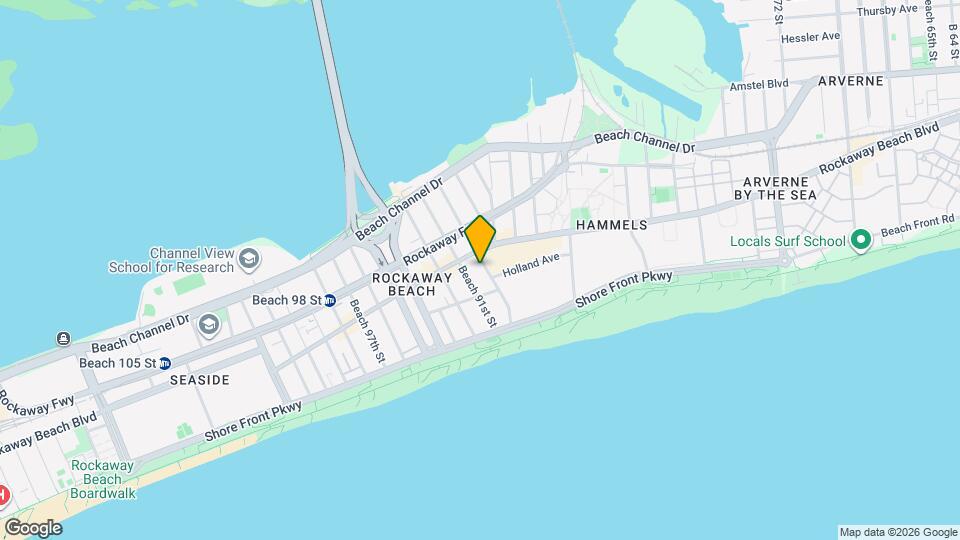 1-81 Beach 90th St Map and Location Details