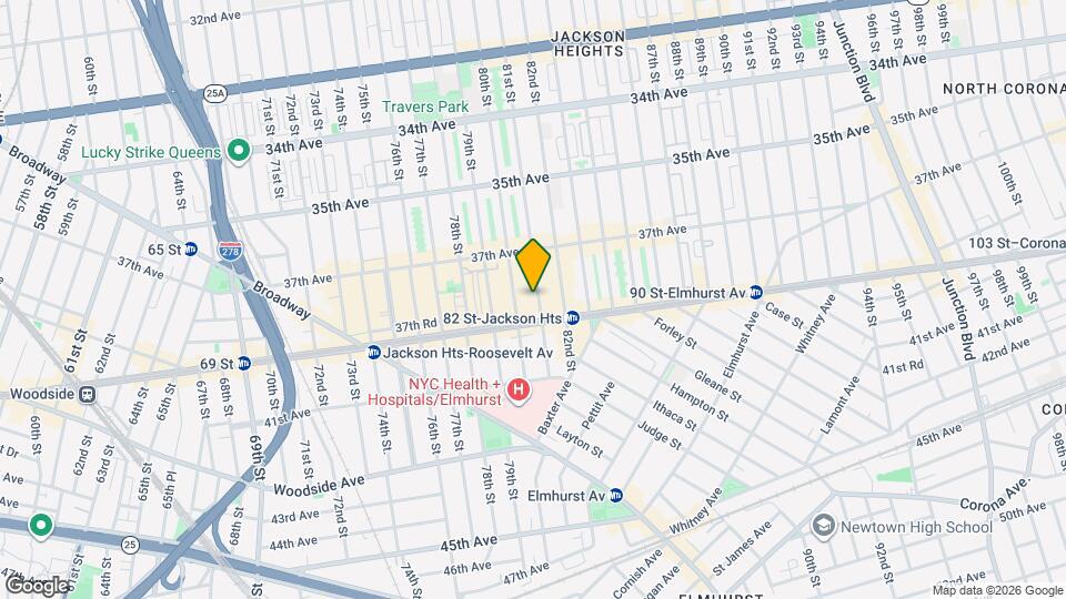 3750 81st St Mapa y Detalles de la Ubicación