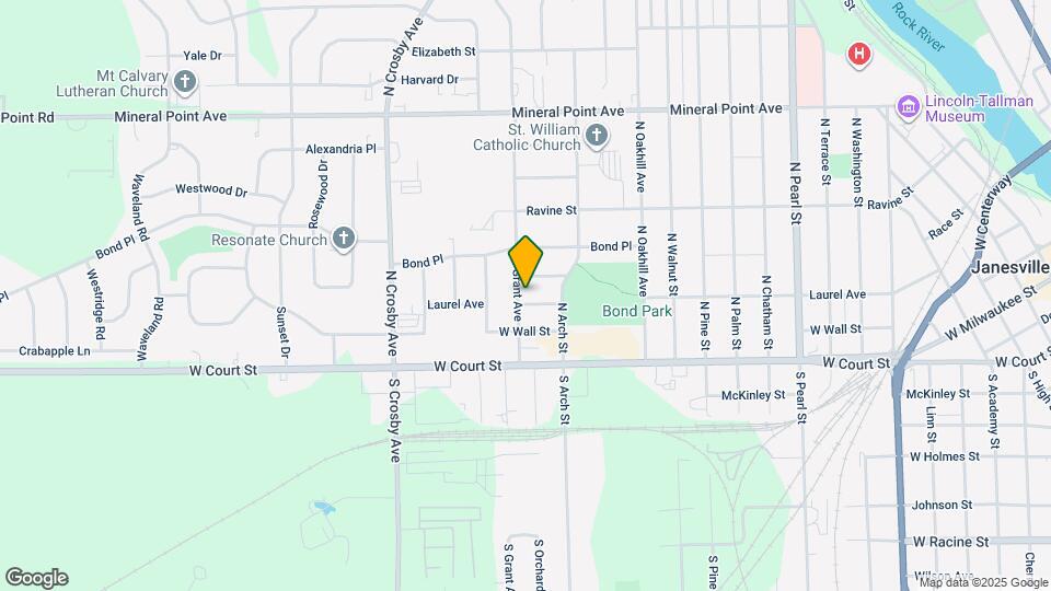 204-206 N Grant Ave Map and Location Details