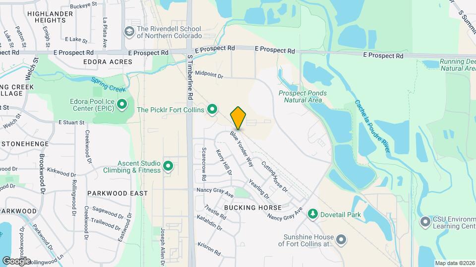 1980 Blue Yonder Way Map and Location Details