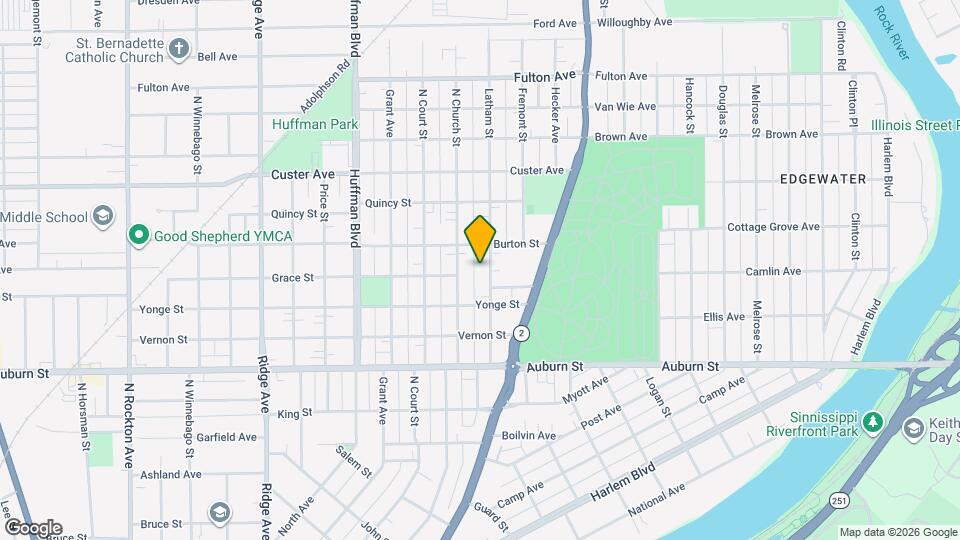 1804 Latham St Map and Location Details