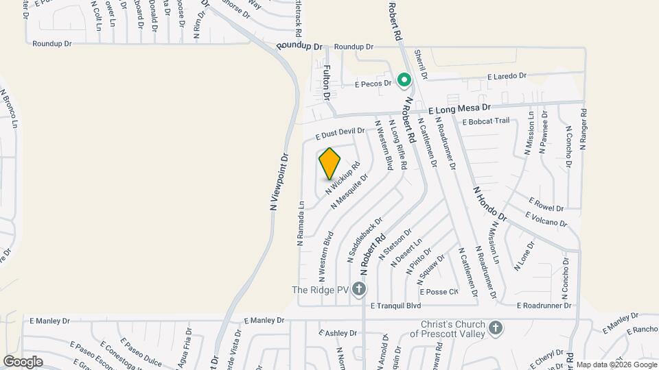 5442 N Wickiup Rd Map and Location Details