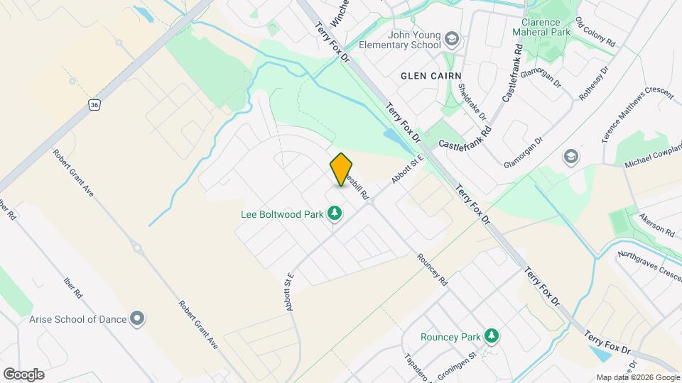 218 Ponderosa St Map and Location Details