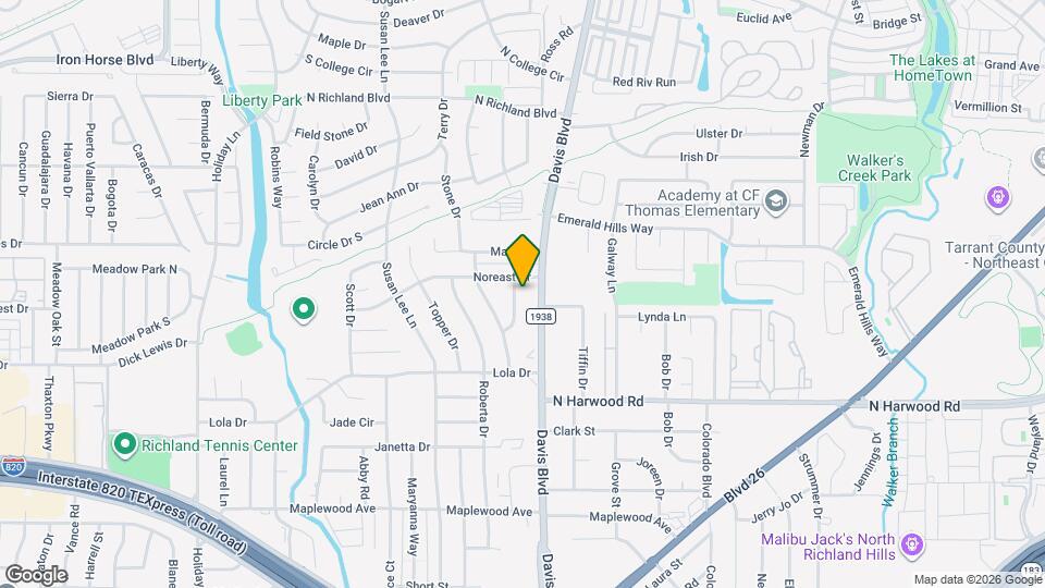 5428 Randol Dr Map and Location Details