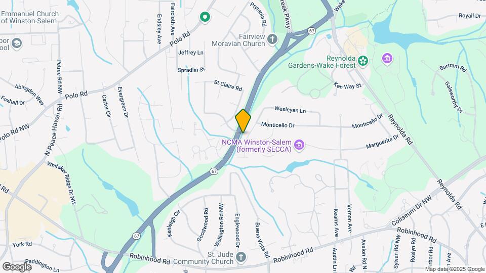 2917 Wesleyan Ln Map and Location Details