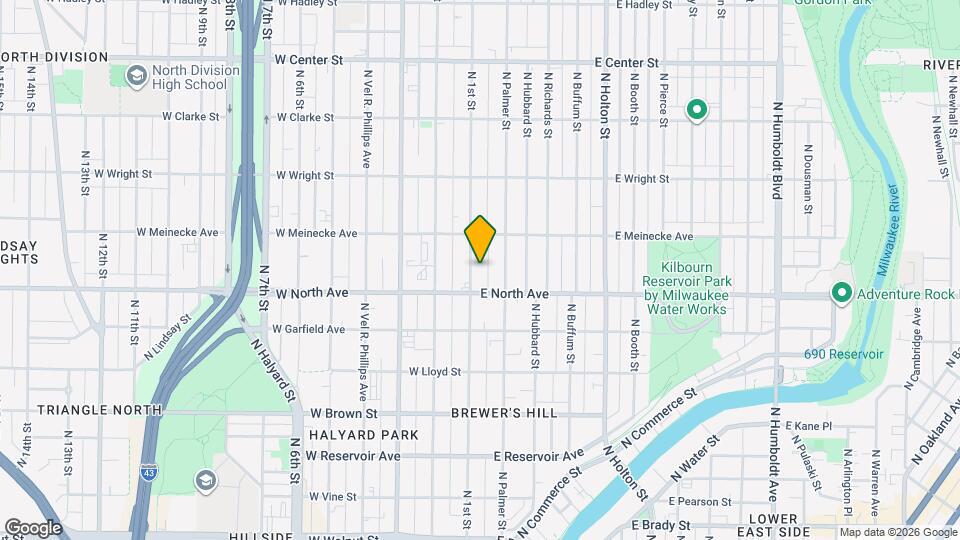 2330 N 1st St Mapa y Detalles de la Ubicación