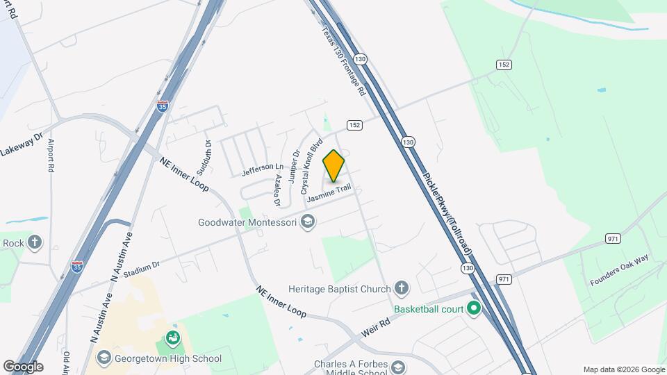 905 Jasmine Trail Map and Location Details