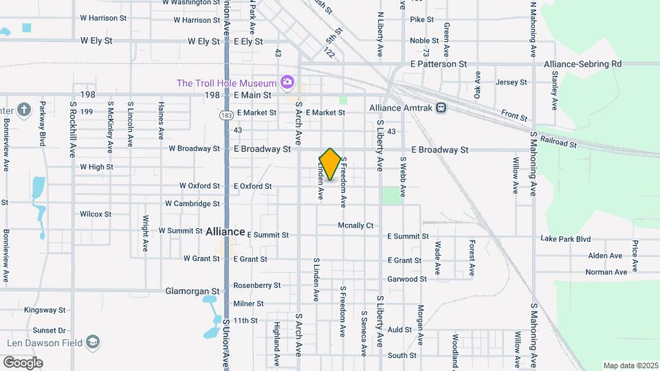434 E Oxford St Map and Location Details