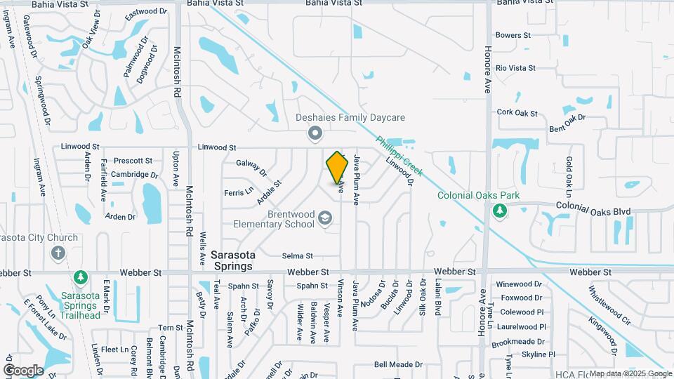 2212 Vinson Ave Mapa y Detalles de la Ubicación