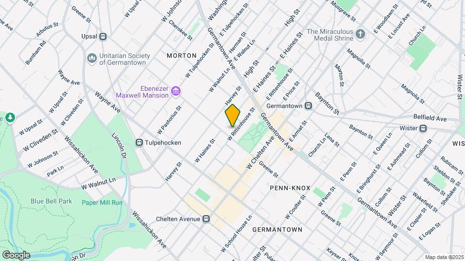 125 W Rittenhouse St Map and Location Details