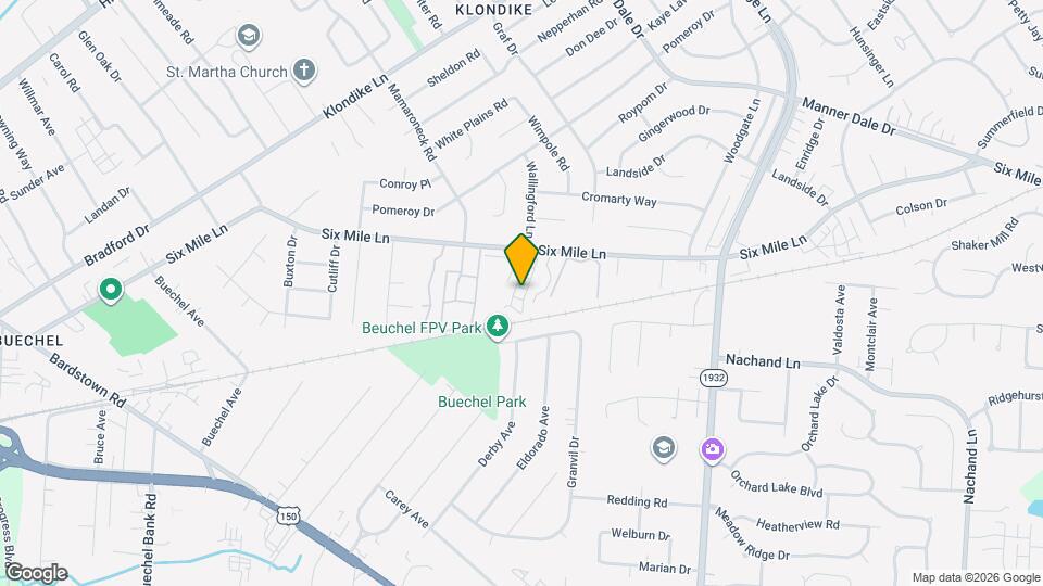 4215 Wallingford Ln Map and Location Details