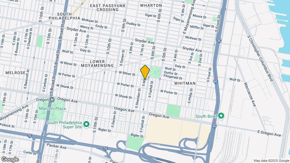 2421 S Marshall St Mapa y Detalles de la Ubicación