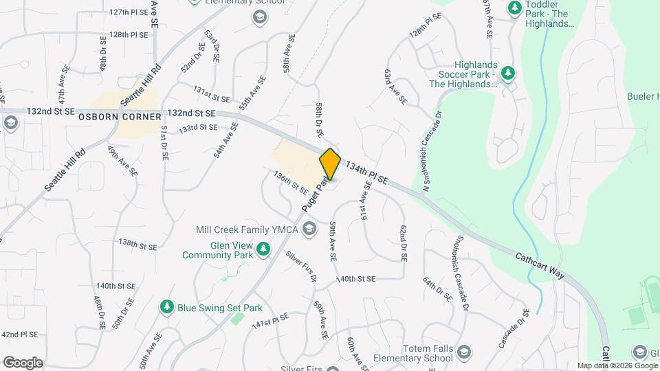 13514 59th Ave SE Map and Location Details