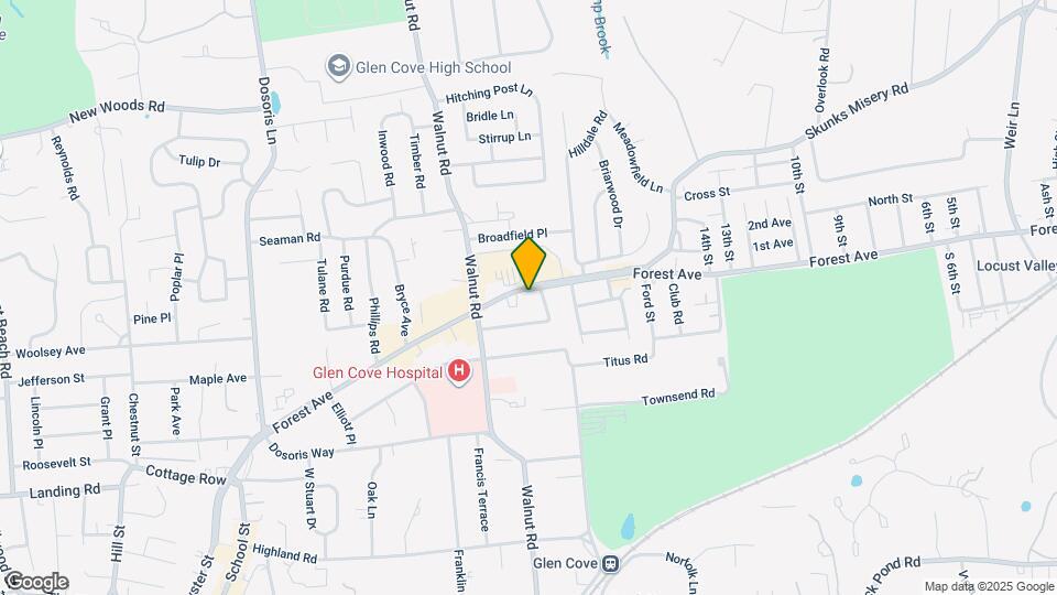 126 Forest Ave Map and Location Details