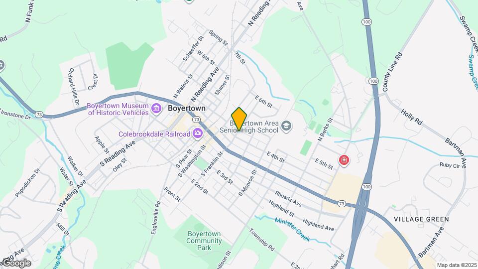 301 E 4th St Map and Location Details