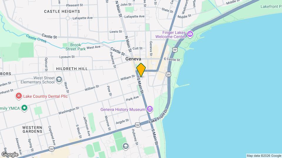 399 S Main St Map and Location Details