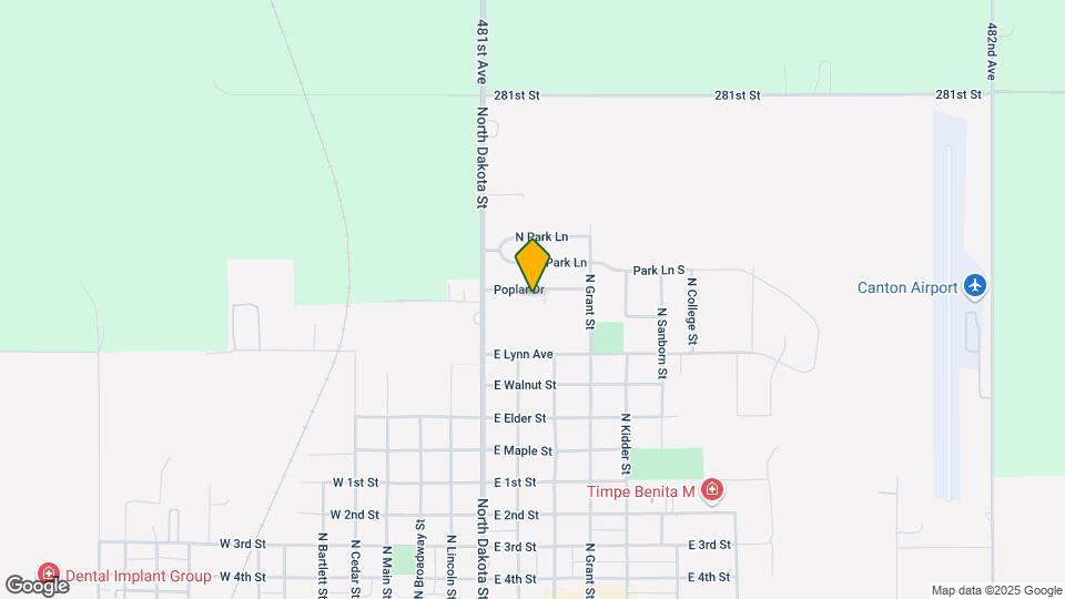 503 Poplar Dr Map and Location Details