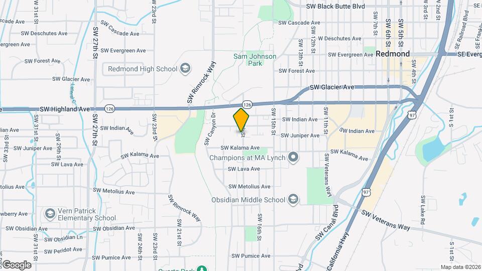 1037 SW 17th St Map and Location Details