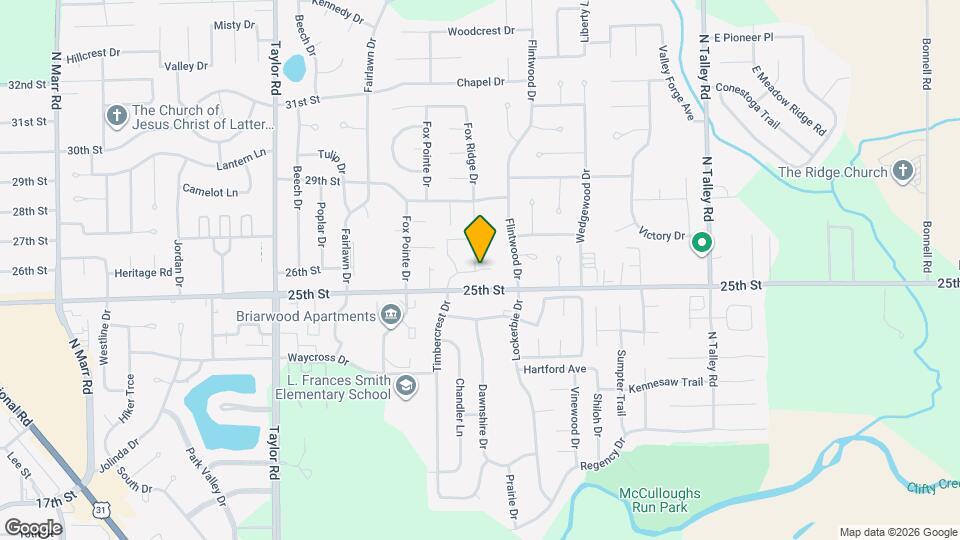 Fox Pointe Commons Map and Location Details