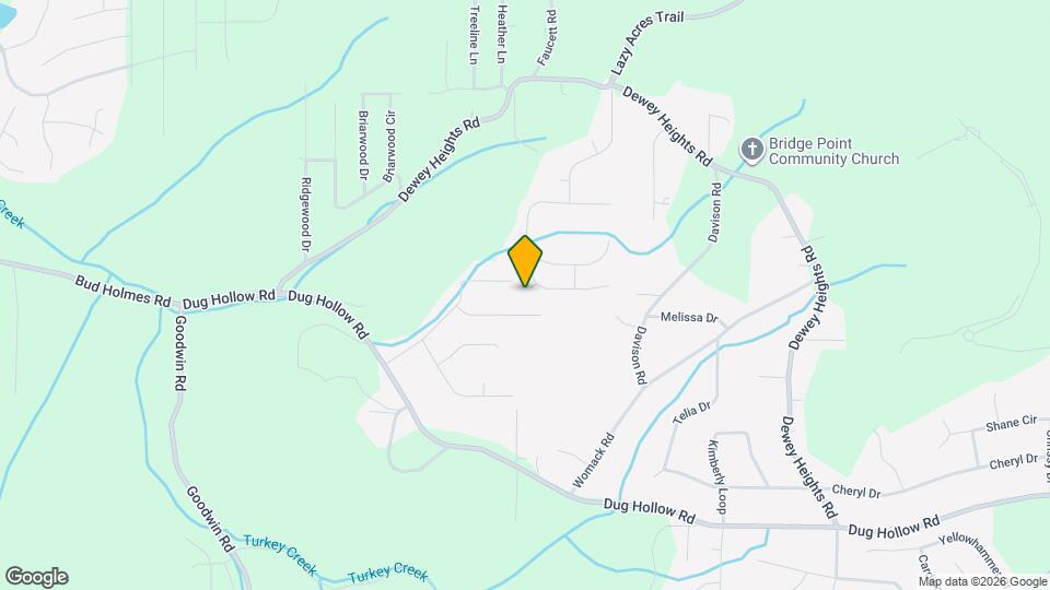 4832 Deer Foot Cove Mapa y Detalles de la Ubicación