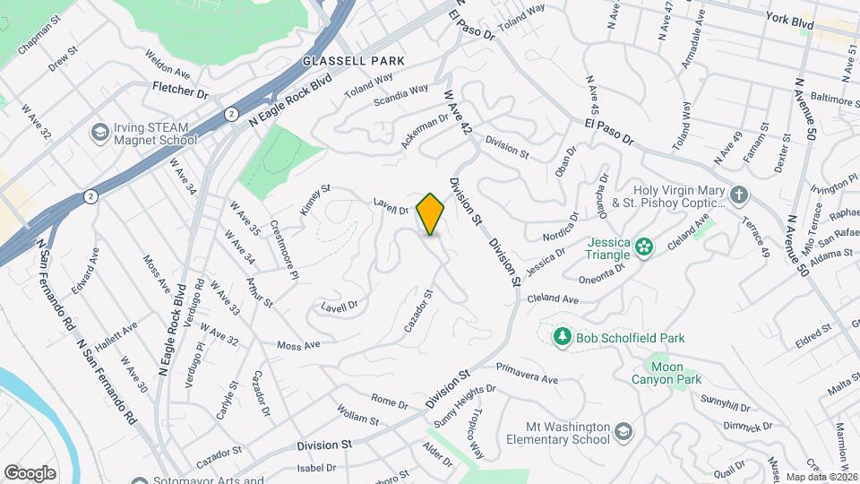 3860 Cazador St Map and Location Details