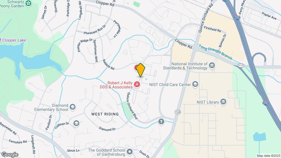 820 Quince Orchard Blvd Map and Location Details