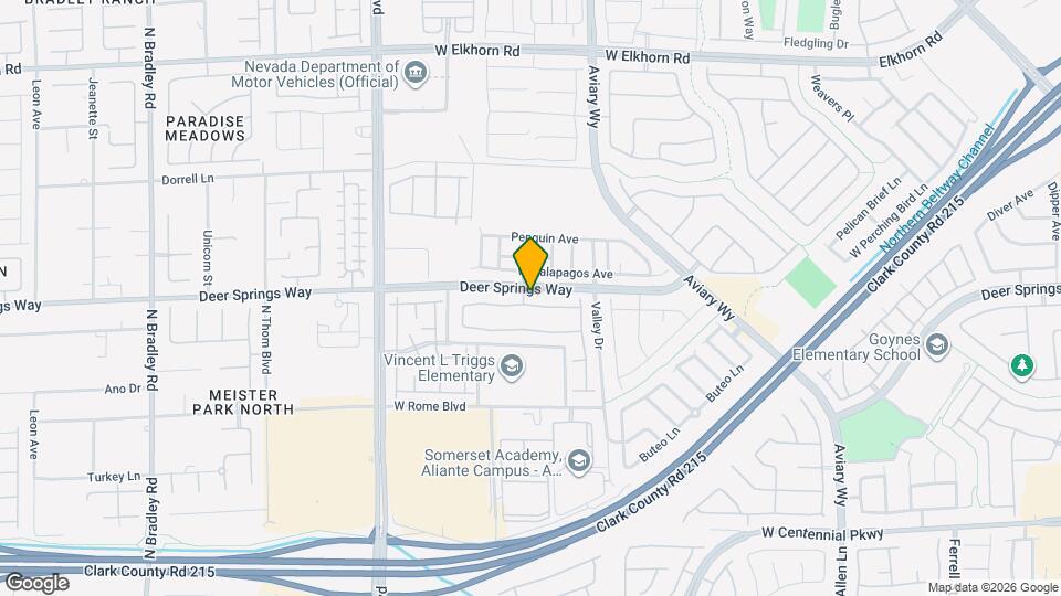 4420 Meadowlark Wing Way Map and Location Details