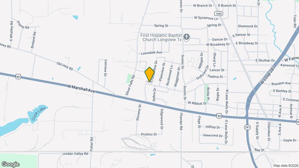 1215 Fairway Dr, Unit 100 Map and Location Details