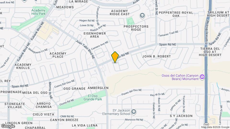 5300 Overlook Dr NE Map and Location Details