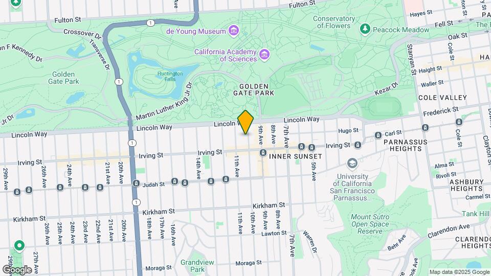 1257 10th Ave Mapa y Detalles de la Ubicación