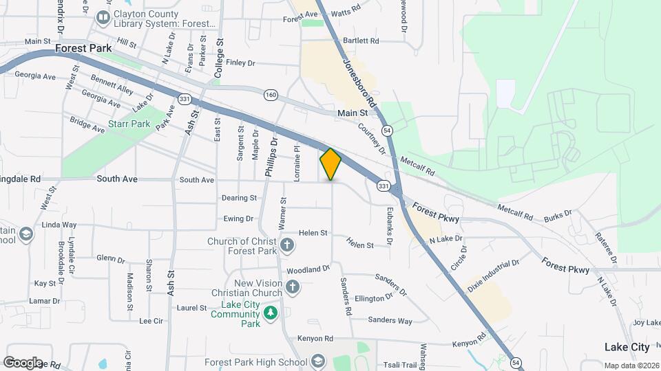 Paisley Park Apartments Map and Location Details
