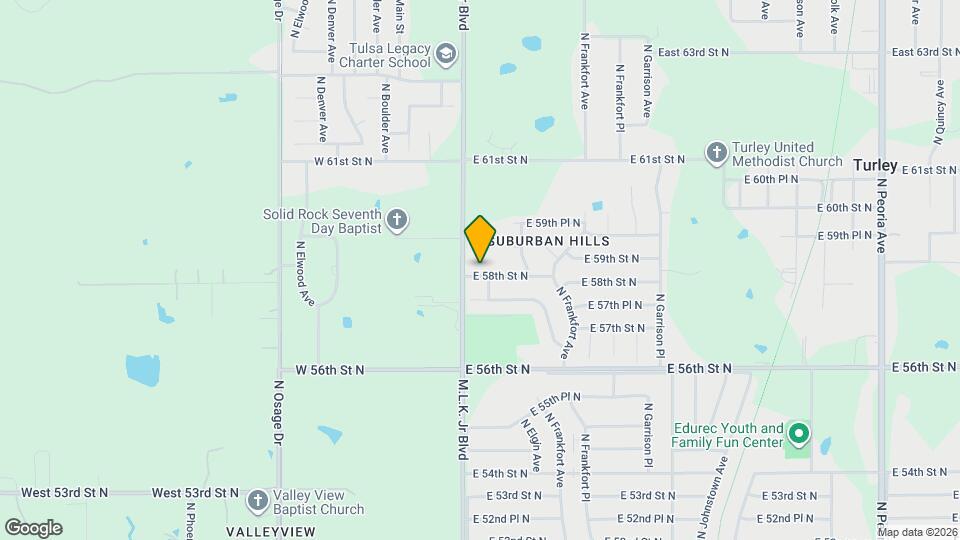 213 E 58th St N Map and Location Details