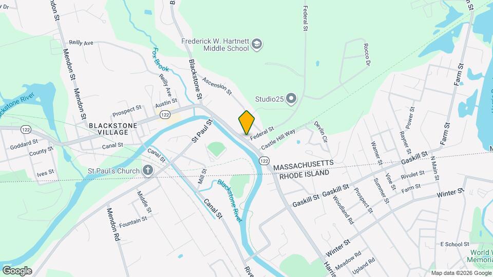 26 Main St, Unit Unit 3 Map and Location Details