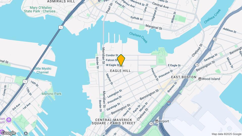 214 Brooks St, Unit #2 Mapa y Detalles de la Ubicación